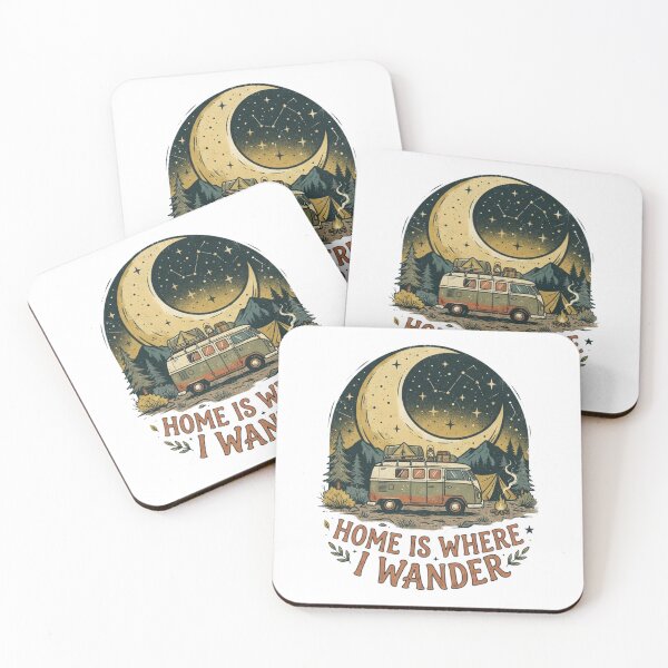 Item preview, Home Is Where I Wander Camper Van designed and sold by Sanan Israyilli.