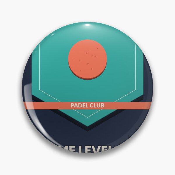 Item preview, Padel Club Isometric 3D Badge Design designed and sold by CourtCultureHQ.