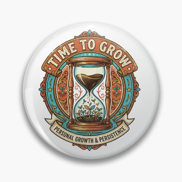 Item preview, Time To Grow Hourglass Personal Growth designed and sold by Sanan Israyilli.