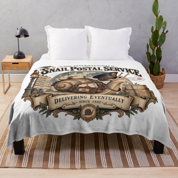 Item preview, The International Snail Postal Service designed and sold by GorinART.