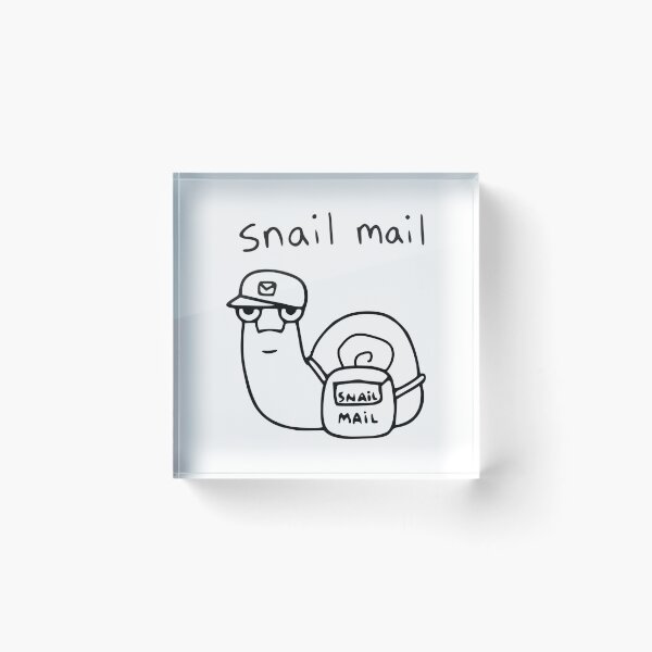 Item preview, Minimalist Snail Mail designed and sold by Doodlywood.