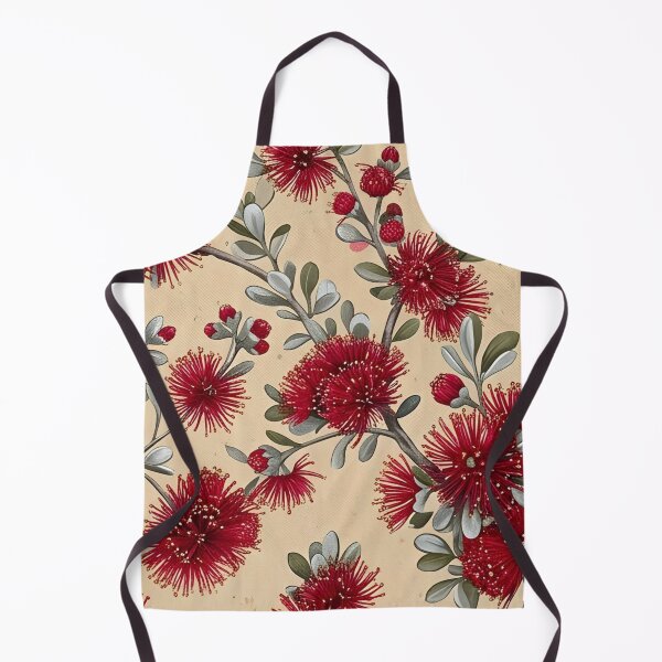 Item preview, Coral Red Blossom Clusters Vintage Botanical Pattern designed and sold by Studio BC.
