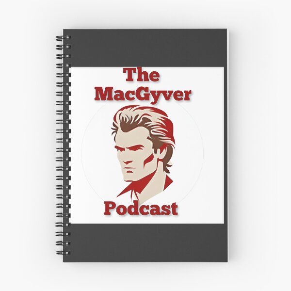 Item preview, Mac Podcast Art Red - Vibrant Graphic Design for Podcast Enthusiasts designed and sold by FringedPink.