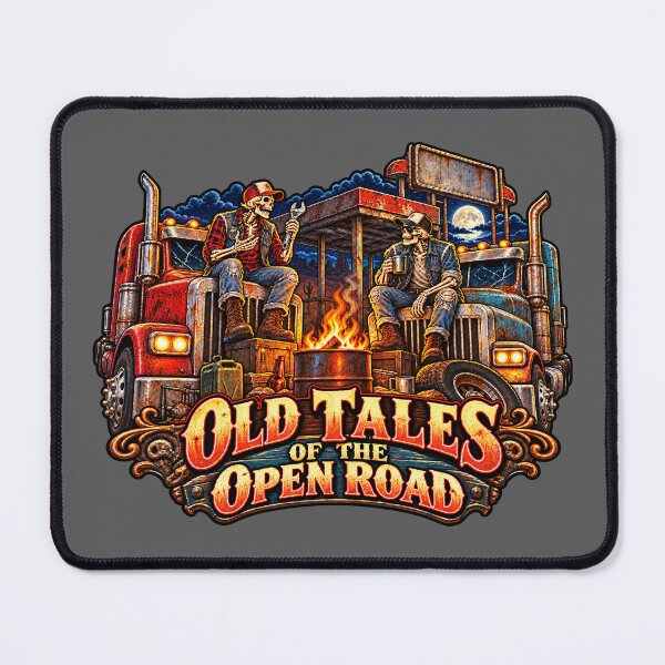 Item preview, Skeleton Trucker - Old Tales Of The Open Road designed and sold by NomadForge.
