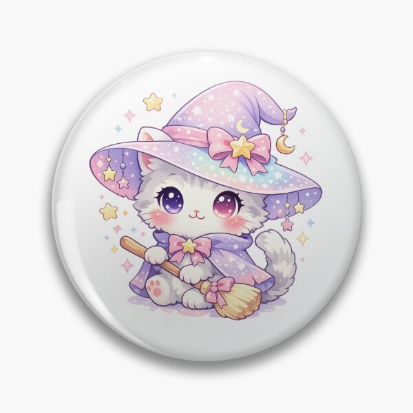 Item preview, Pastel Witchy Kitty designed and sold by Sommium .
