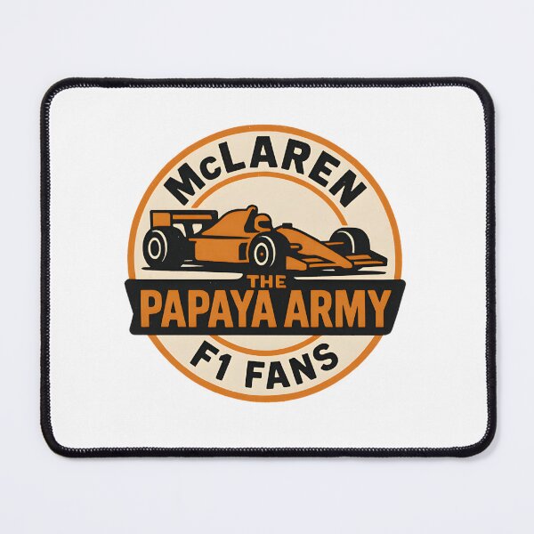 Item preview, McLaren Papaya Orange Racing Inspired Design for Car Enthusiasts designed and sold by LilyZarin.