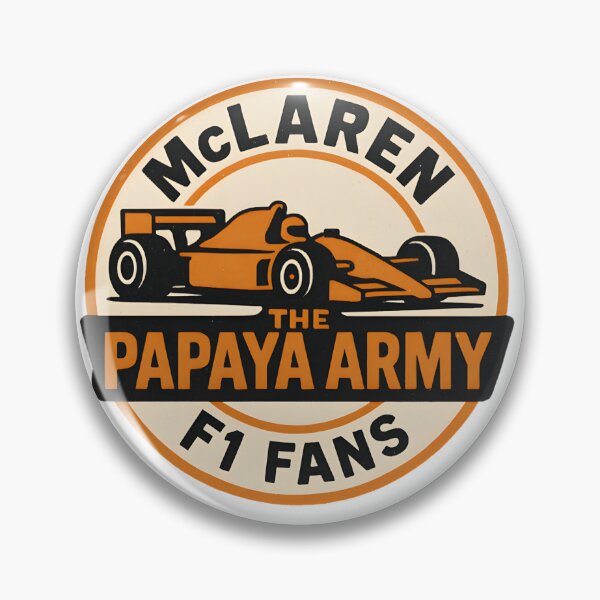 Item preview, McLaren Papaya Orange Racing Inspired Design for Car Enthusiasts designed and sold by LilyZarin.