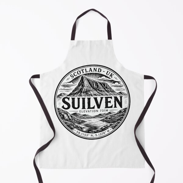 Item preview, Suilven Scotland UK Highland Peak Hiking Mountain designed and sold by jeshands.