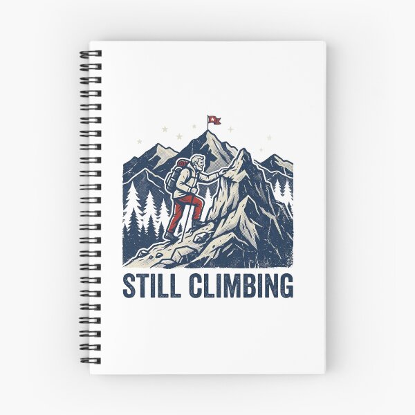 Item preview, Still Climbing Mountain Hiker Vintage designed and sold by Sanan Israyilli.