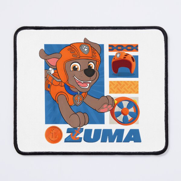 Item preview, Zuma the Rescue Pup in Action - Fun and Energetic Dog Design designed and sold by FringedPink.