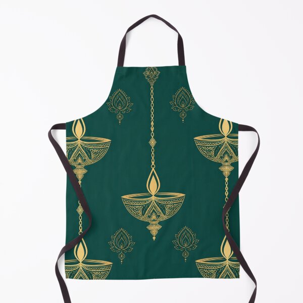 Item preview, Luxury Diwali Hanging Diya Pattern designed and sold by Paper&Palette.