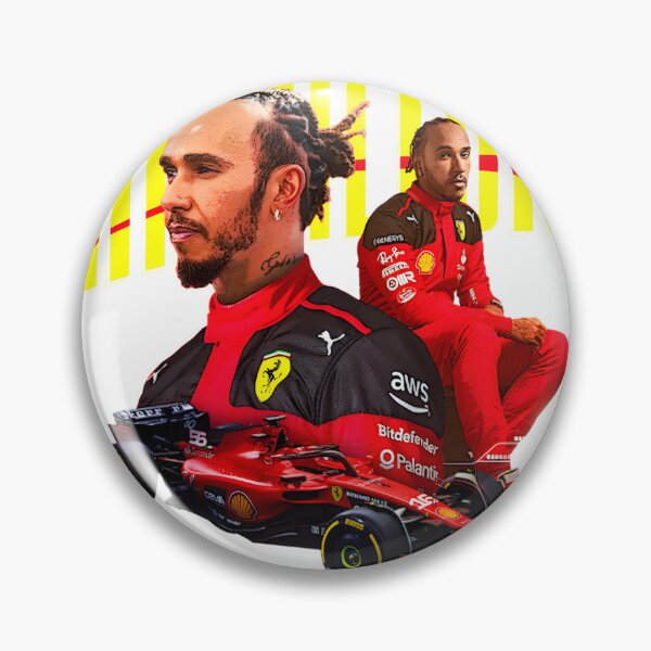 Item preview, Lewis Hamilton Inspired Racing Car Design with Bold Red Ferrari Style designed and sold by LilyZarin.