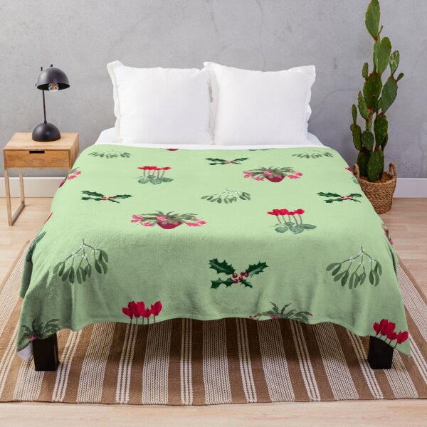 Item preview, Christmas plants pattern designed and sold by PaulaJKnight .