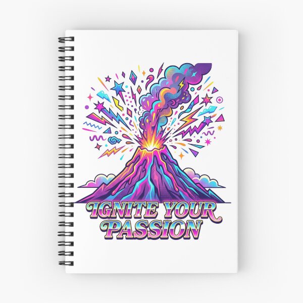 Item preview, Ignite Your Passion Neon Volcano designed and sold by Sanan Israyilli.
