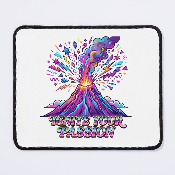 Item preview, Ignite Your Passion Neon Volcano designed and sold by Sanan Israyilli.