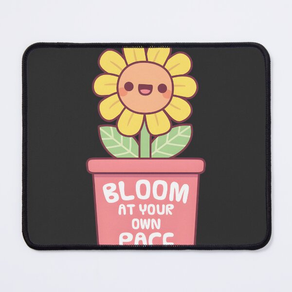 Item preview, Cute Yellow Flower Blooming at Your Own Pace Inspirational Floral Design designed and sold by Zoro3sword.