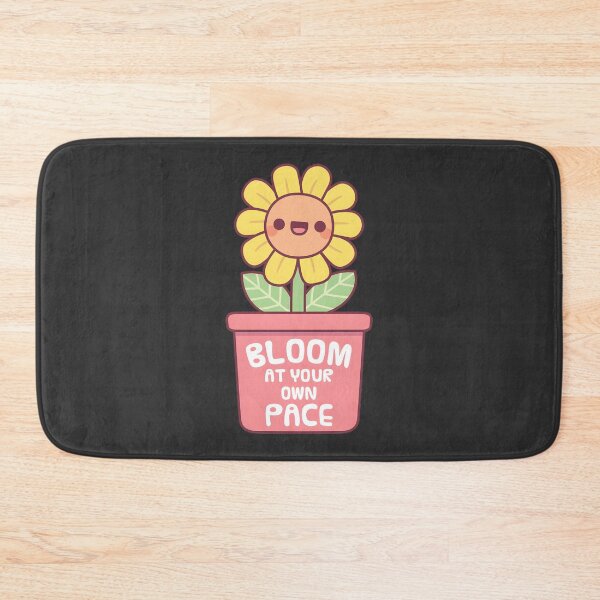 Item preview, Cute Yellow Flower Blooming at Your Own Pace Inspirational Floral Design designed and sold by Zoro3sword.