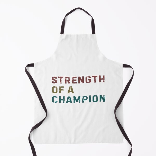 Item preview, Strength of a Champion Vintage Boxing Motivational Quote Design designed and sold by DrRockaweosome.