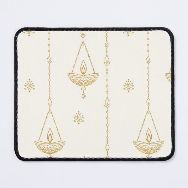 Item preview, Luxury Diwali Hanging Diya Pattern designed and sold by Paper&Palette.