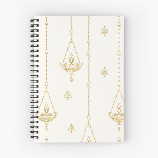 Item preview, Luxury Diwali Hanging Diya Pattern designed and sold by Paper&Palette.