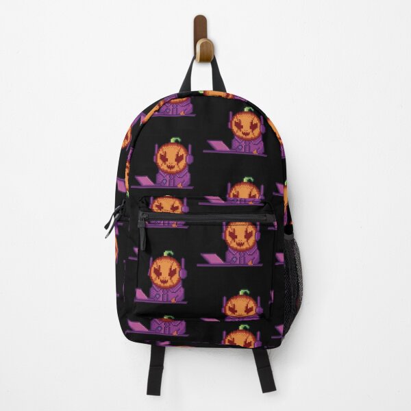 Item preview, Pumpkin Gamer Pixel Art designed and sold by RetroRlx.