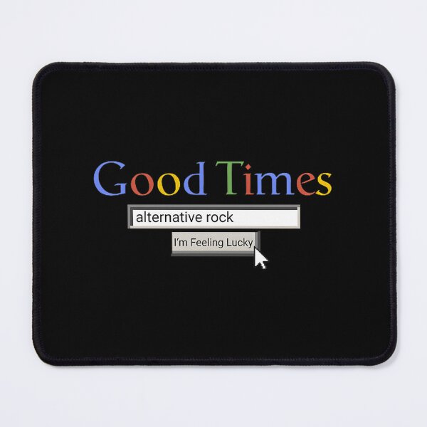 Item preview, Good Times Alternative Rock Vintage Style Music Band Design designed and sold by faouziDz.