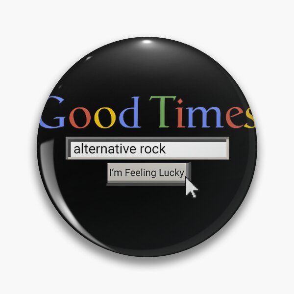 Item preview, Good Times Alternative Rock Vintage Style Music Band Design designed and sold by faouziDz.