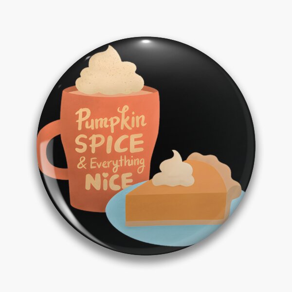 Item preview, Pumpkin Spice Latte and Pie Cozy Autumn Fall Design designed and sold by Zoro3sword.