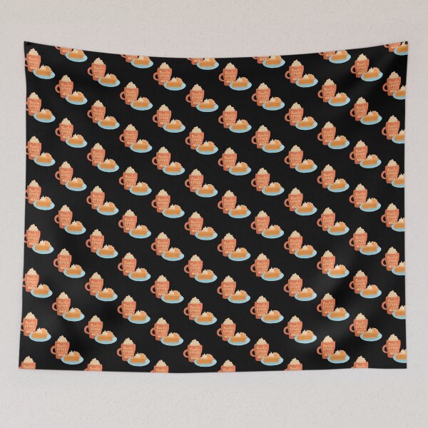 Item preview, Pumpkin Spice Latte and Pie Cozy Autumn Fall Design designed and sold by Zoro3sword.