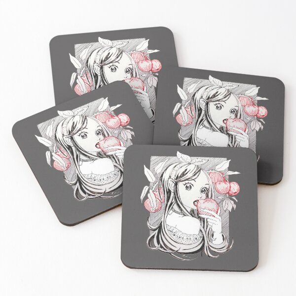 Item preview, New anime Snow White eating apple designed and sold by Konopikyu.