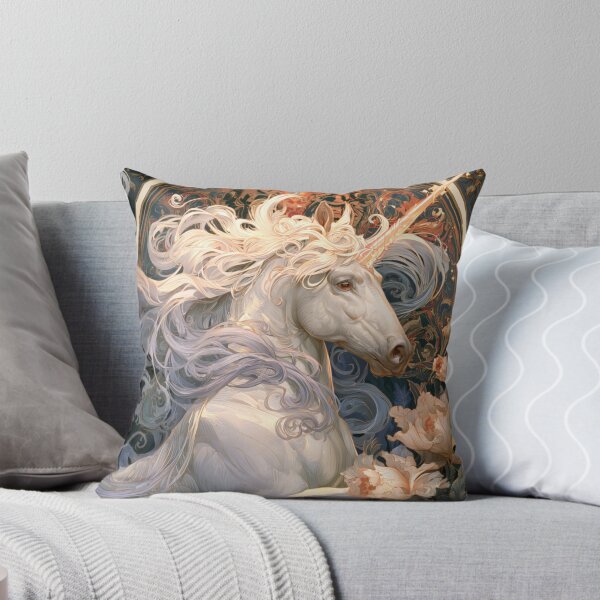 Item preview, Art nouveau unicorn designed and sold by MendaciousMina.