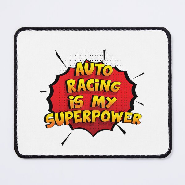 Item preview, Auto Racing is My Superpower Funny Design for Motorsports Fans designed and sold by BusyTube.