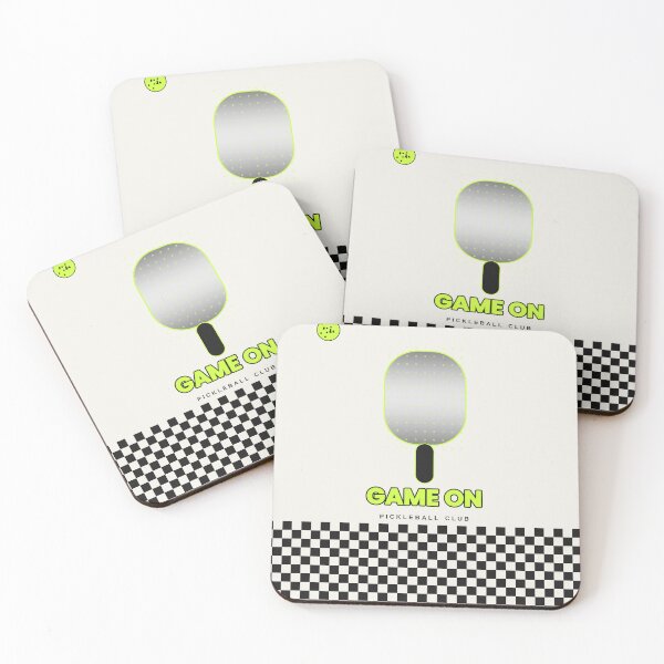 Item preview, Game On Checkerboard Pickleball Design designed and sold by CourtCultureHQ.