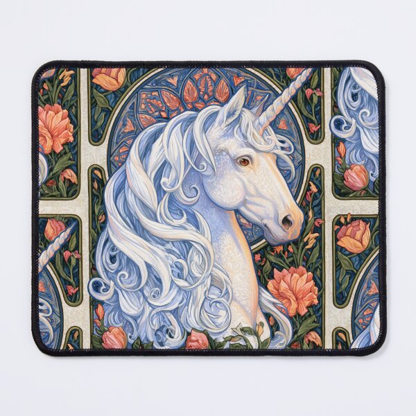 Item preview, Art nouveau unicorn designed and sold by MendaciousMina.
