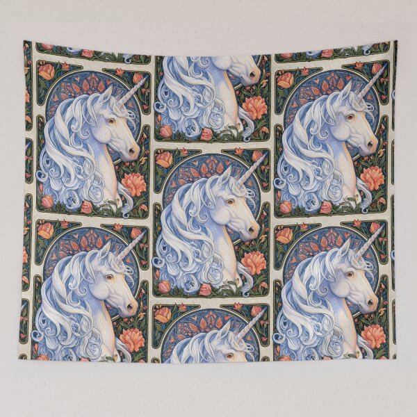 Item preview, Art nouveau unicorn designed and sold by MendaciousMina.