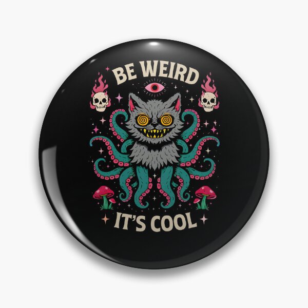Item preview, Be Weird It's Cool Cat Octopus designed and sold by Tracy J Provost.