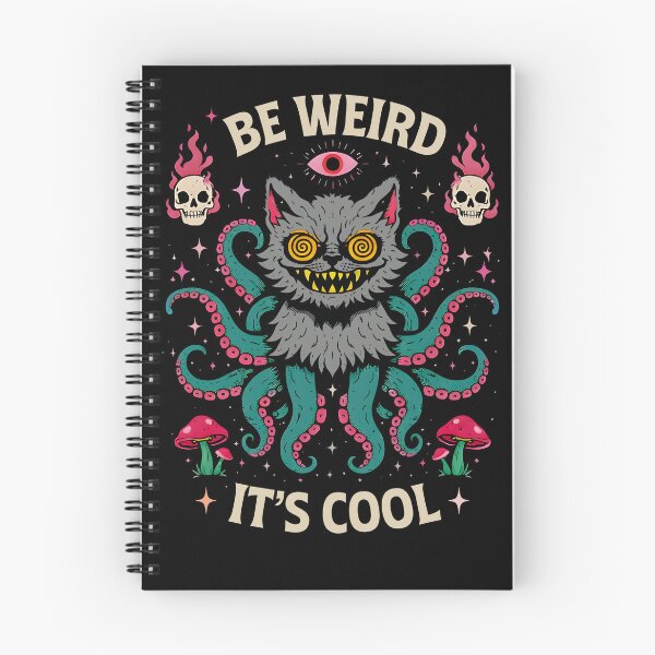 Item preview, Be Weird It's Cool Cat Octopus designed and sold by Tracy J Provost.