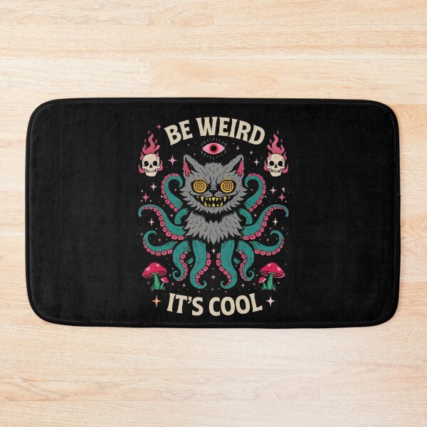 Item preview, Be Weird It's Cool Cat Octopus designed and sold by Tracy J Provost.