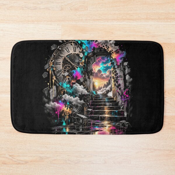 Item preview, Beyond Time - Surreal Clock Portal Fantasy Art designed and sold by Personiq Kaleido.