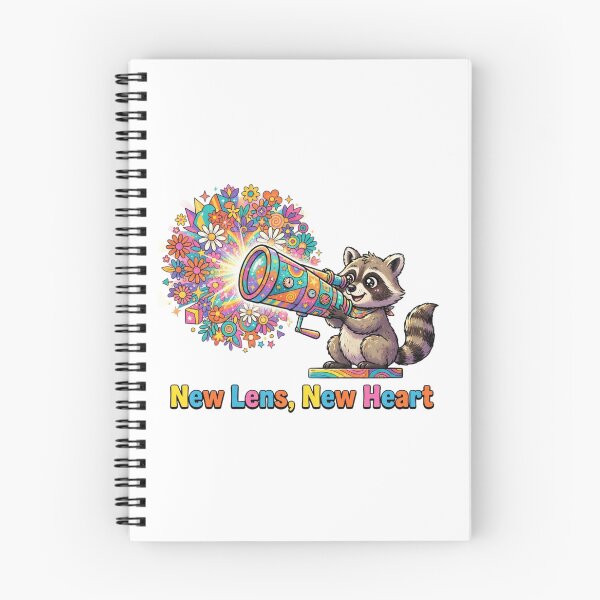 Item preview, New Lens New Heart Kaleidoscope Raccoon designed and sold by Sanan Israyilli.