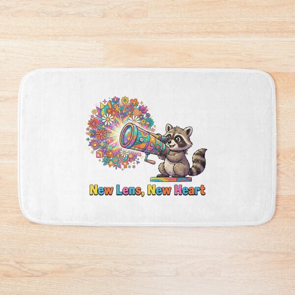Item preview, New Lens New Heart Kaleidoscope Raccoon designed and sold by Sanan Israyilli.