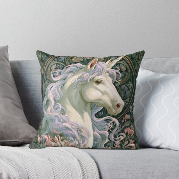 Item preview, Art nouveau unicorn designed and sold by MendaciousMina.