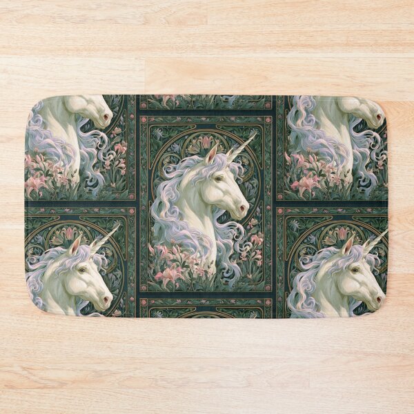 Item preview, Art nouveau unicorn designed and sold by MendaciousMina.
