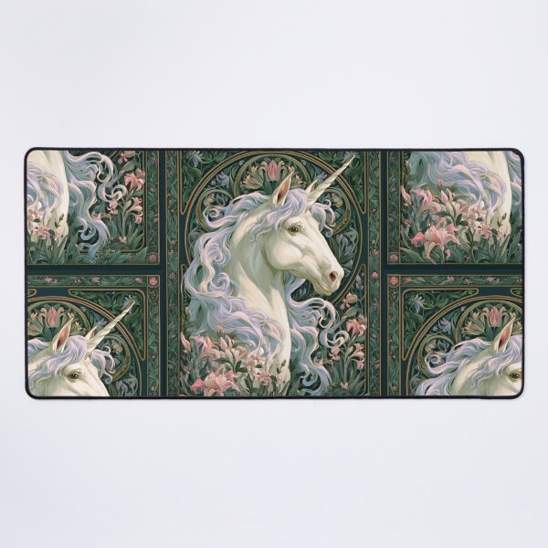 Item preview, Art nouveau unicorn designed and sold by MendaciousMina.