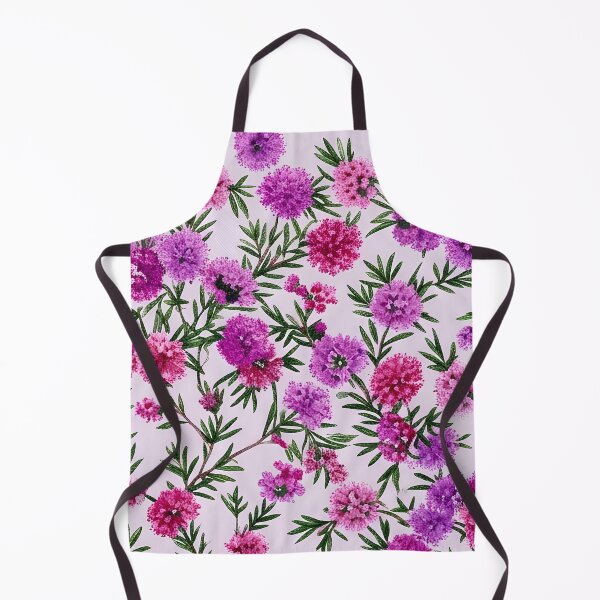 Item preview, Vivid Magenta & Violet Boronia Bush Wildflower Pattern designed and sold by Studio BC.