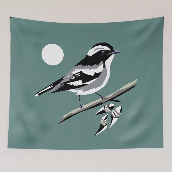 Item preview, Little Pied Flycatcher designed and sold by Graham Colton.
