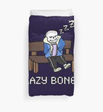 Lazy Bones- Undertale Sans Duvet Cover
