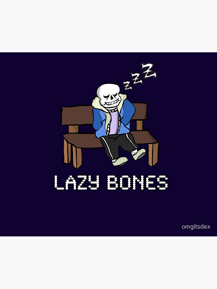 Lazy Bones Undertale Sans Duvet Cover By Omgitsdex Redbubble