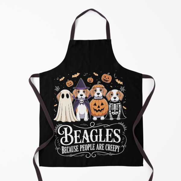 Item preview, Beagles Because People Are Creepy – Funny Halloween Beagle Dog Art designed and sold by jkrphoto.