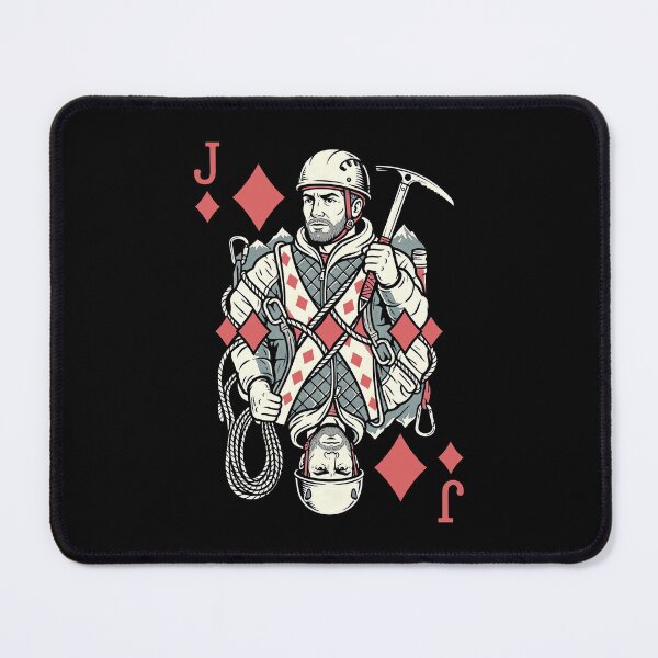 Item preview, Mountain Climber Jack Of Diamonds Rock Climbing Climbers designed and sold by GrandeDuc.